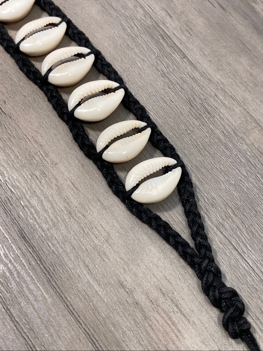 Cowrie Shell Braided Tie Belt Boho Beach Style - Picture 4 of 15